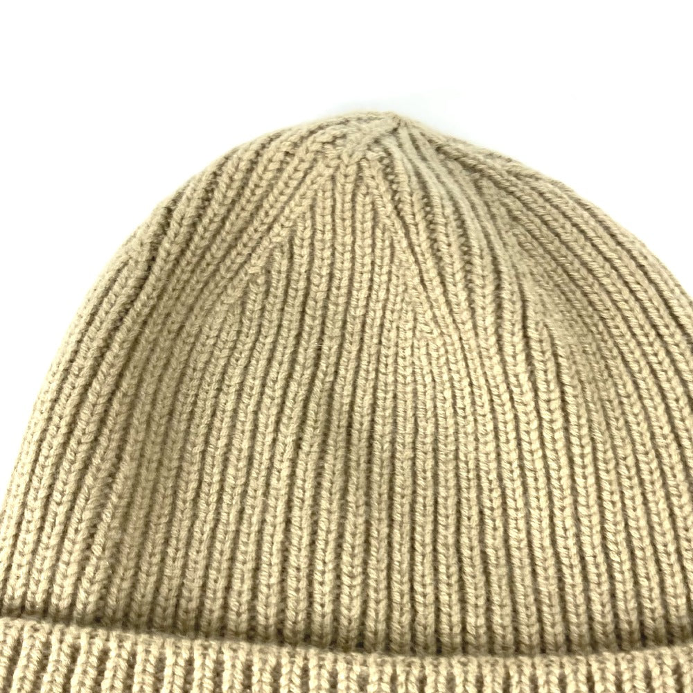 LOUIS VUITTON Knit hat cashmere beige beanie hat knit hat knit cap Beanie LV Ahead Women