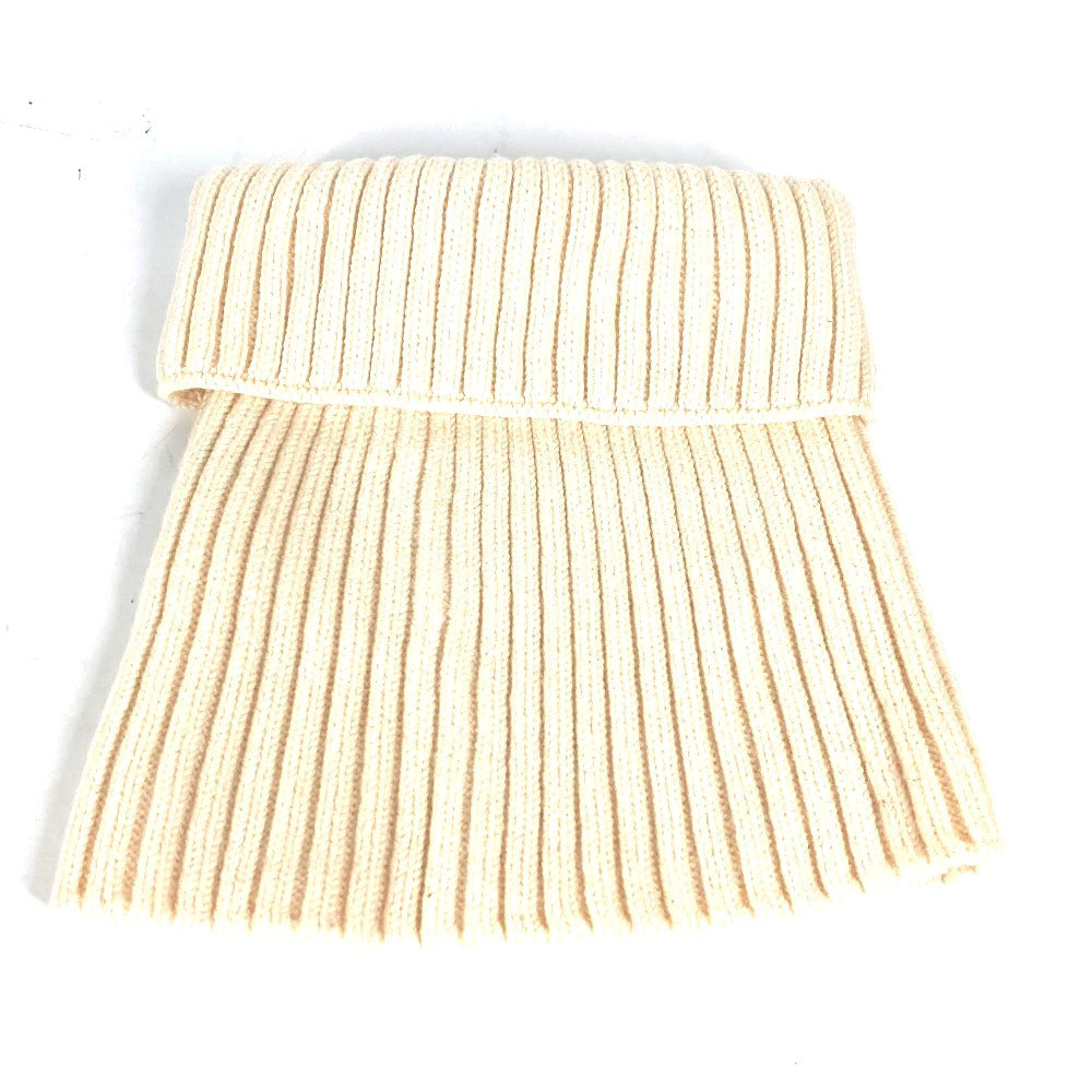 LOUIS VUITTON Knit hat wool Ivorytype beanie hat knit hat knit cap logo mens M
