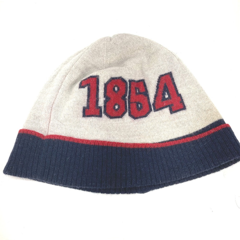 LOUIS VUITTON Knit hat M70531 wool Navy 1854 LV logo mens
