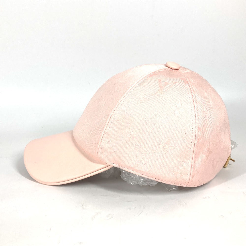 LOUIS VUITTON cap M7089L cotton pink Monogram Cap/LV First L