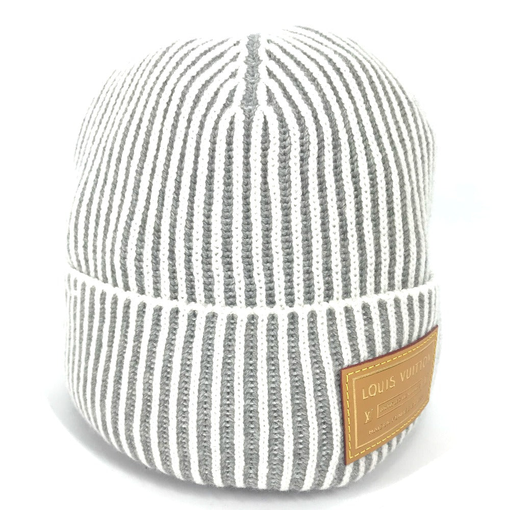 LOUIS VUITTON Knit hat M92566 cashmere gray Flight mode Beanie Neverfull mens