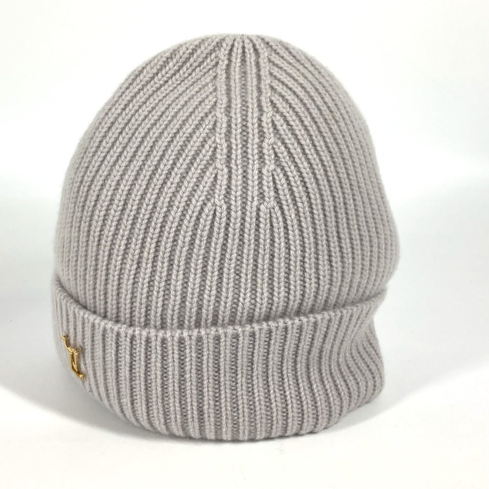 LOUIS VUITTON Knit hat M78970 cashmere gray Beanie LV Spark unisex(Unisex)
