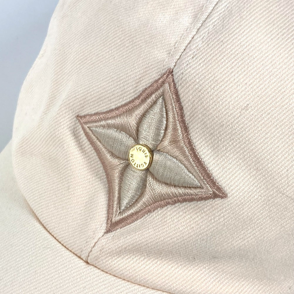 LOUIS VUITTON cap M77809 cotton beige cap lv day