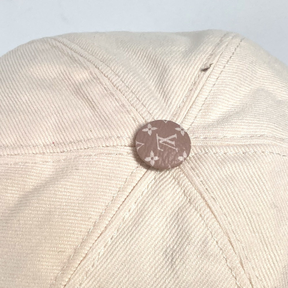 LOUIS VUITTON cap M77809 cotton beige cap lv day