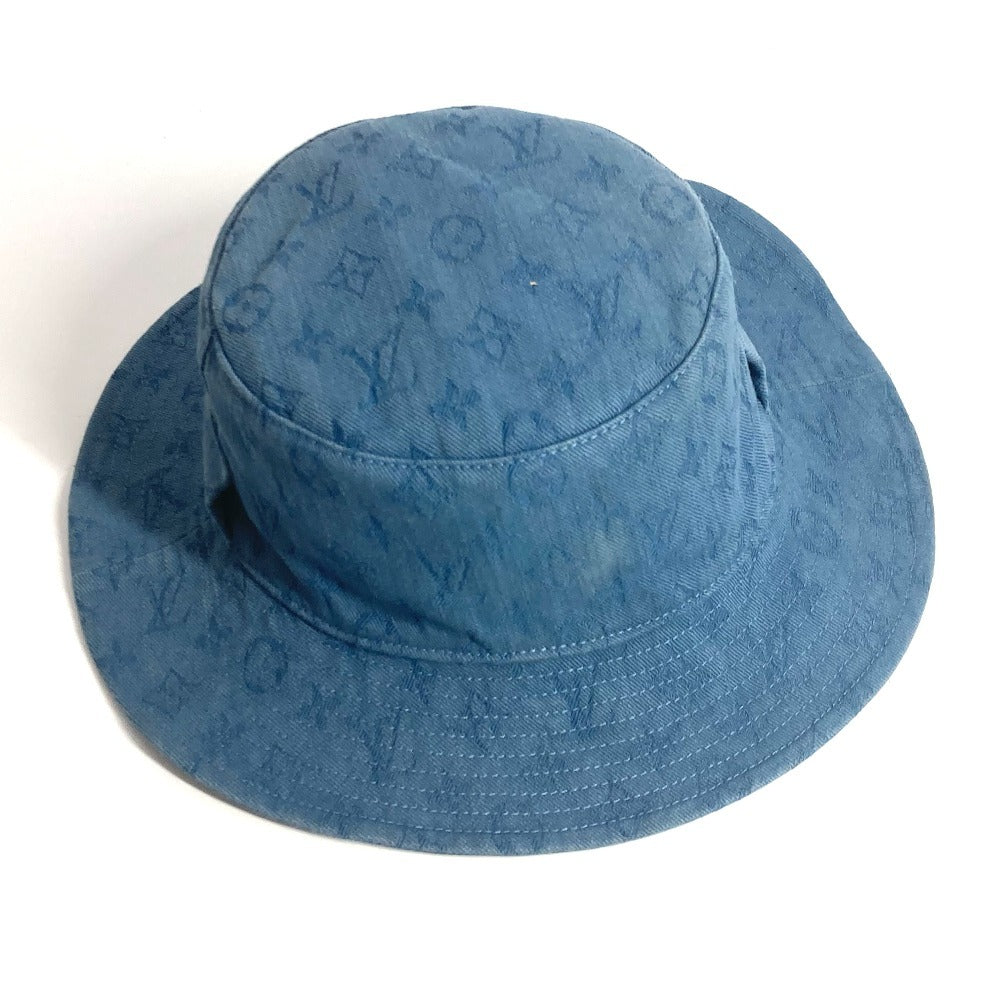 LOUIS VUITTON hat M77591 Cotton, Polyester blue Monogram Shapka Skater Color Blocks