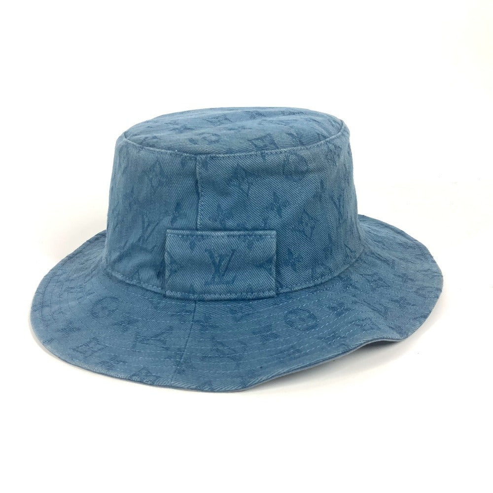 LOUIS VUITTON hat M77591 Cotton, Polyester blue Monogram Shapka Skater Color Blocks