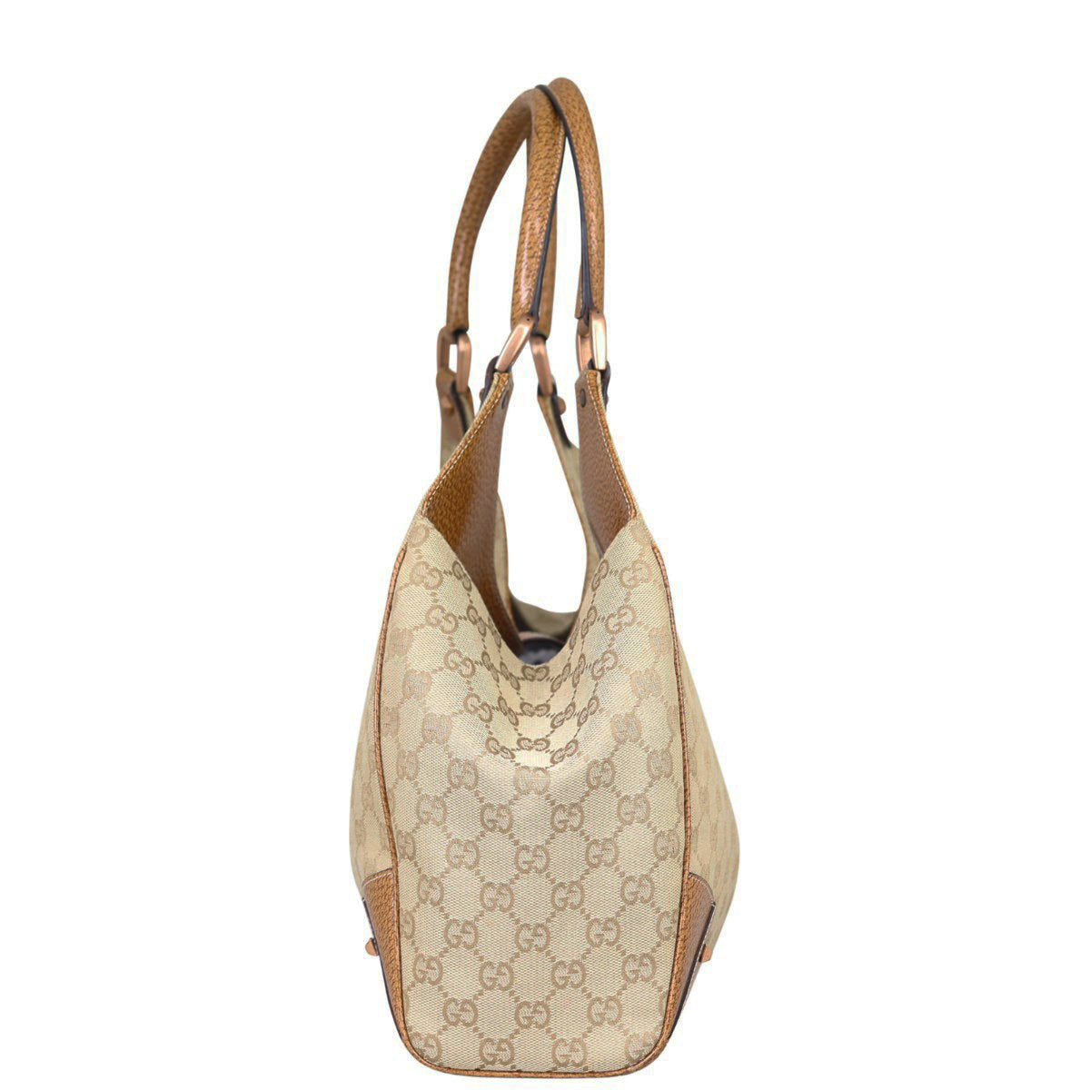 Gucci GG Canvas Jackie Nailhead Tote