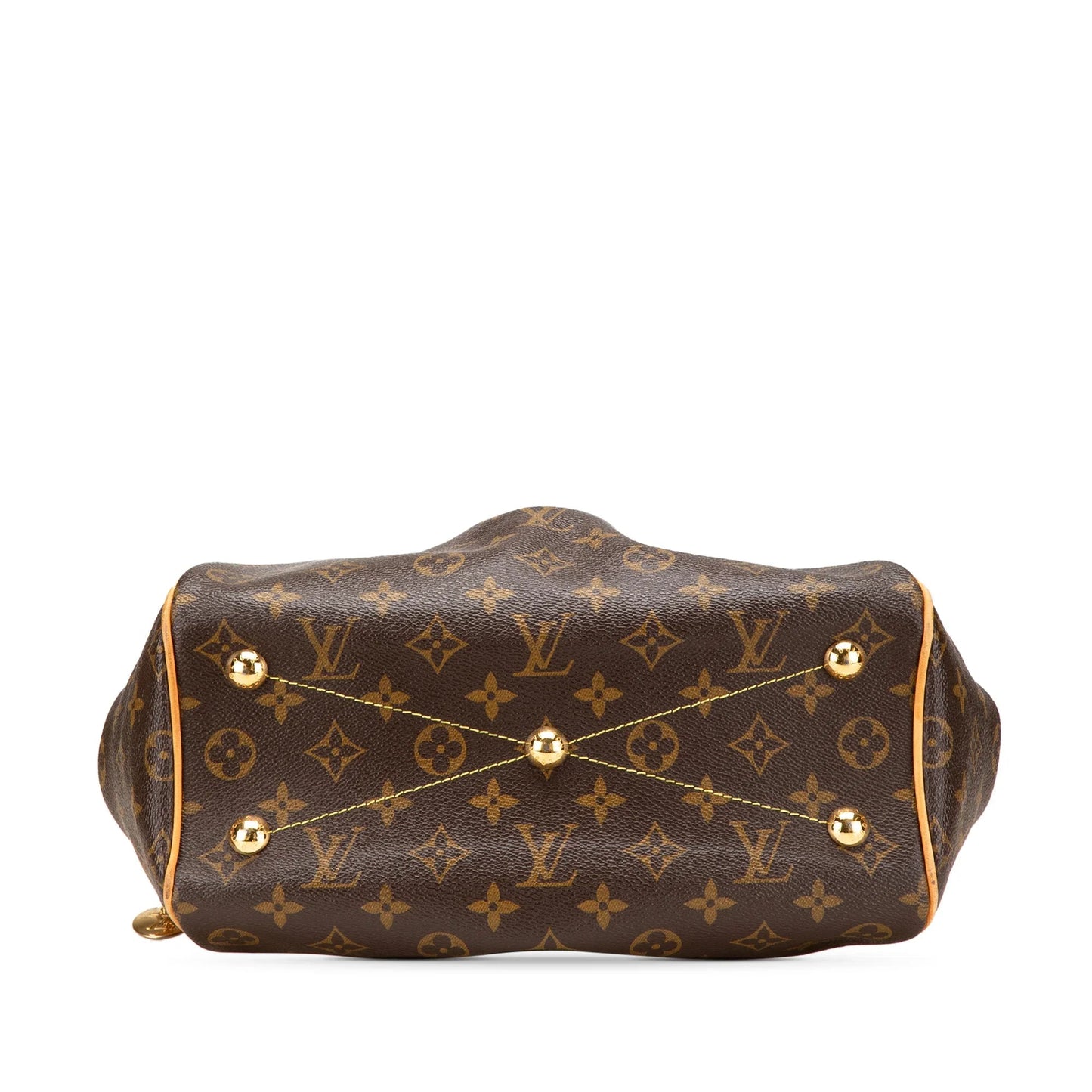 Brown Louis Vuitton Monogram Tivoli PM Handbag