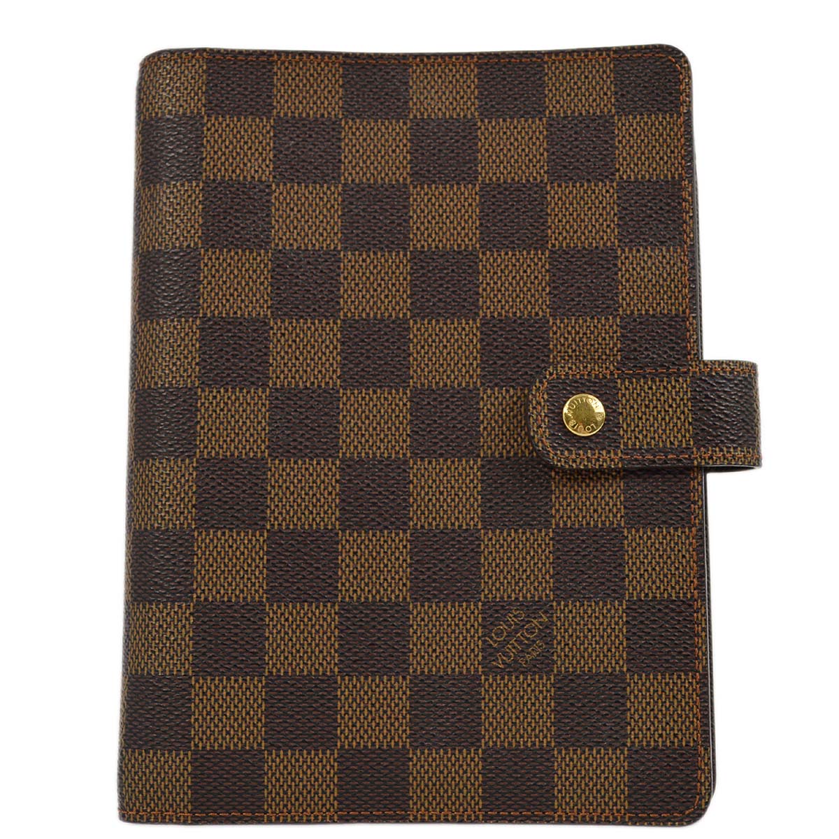 Louis Vuitton Damier Agenda MM Notebook Cover R20240 Small Good