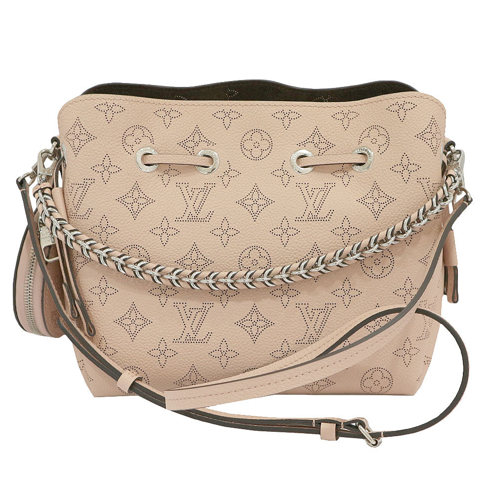 LOUIS VUITTON Louis Vuitton Shoulder Bag Bella M57068/ Monogram Machina Magnolia Pink Color Silver   Women External Handmade  Bag Box