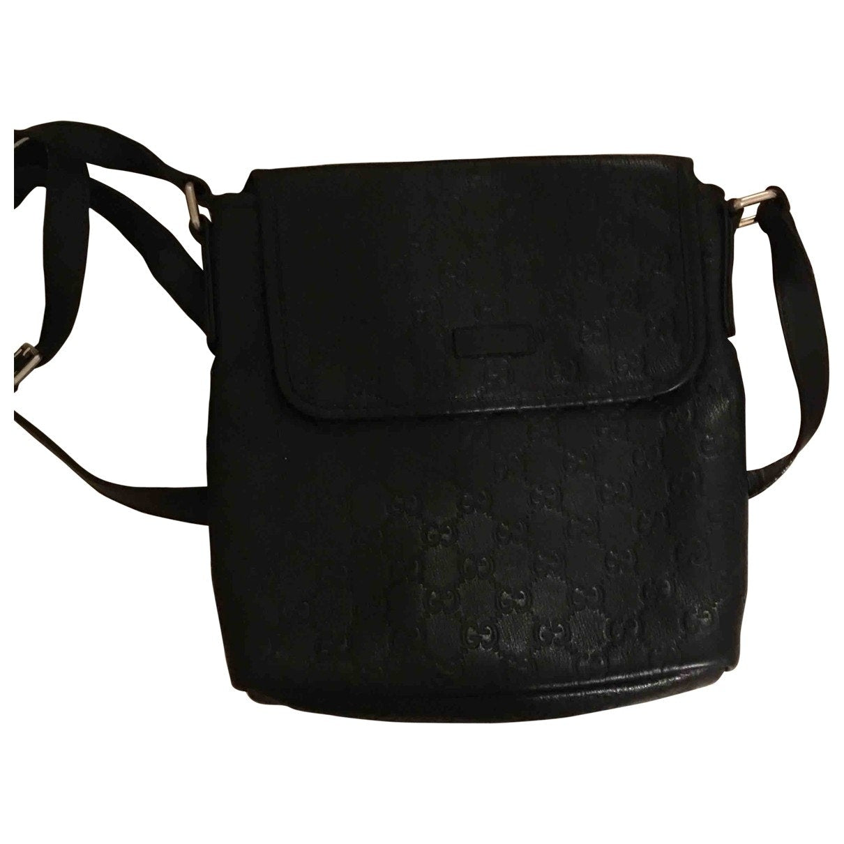 Gucci black leather bag
