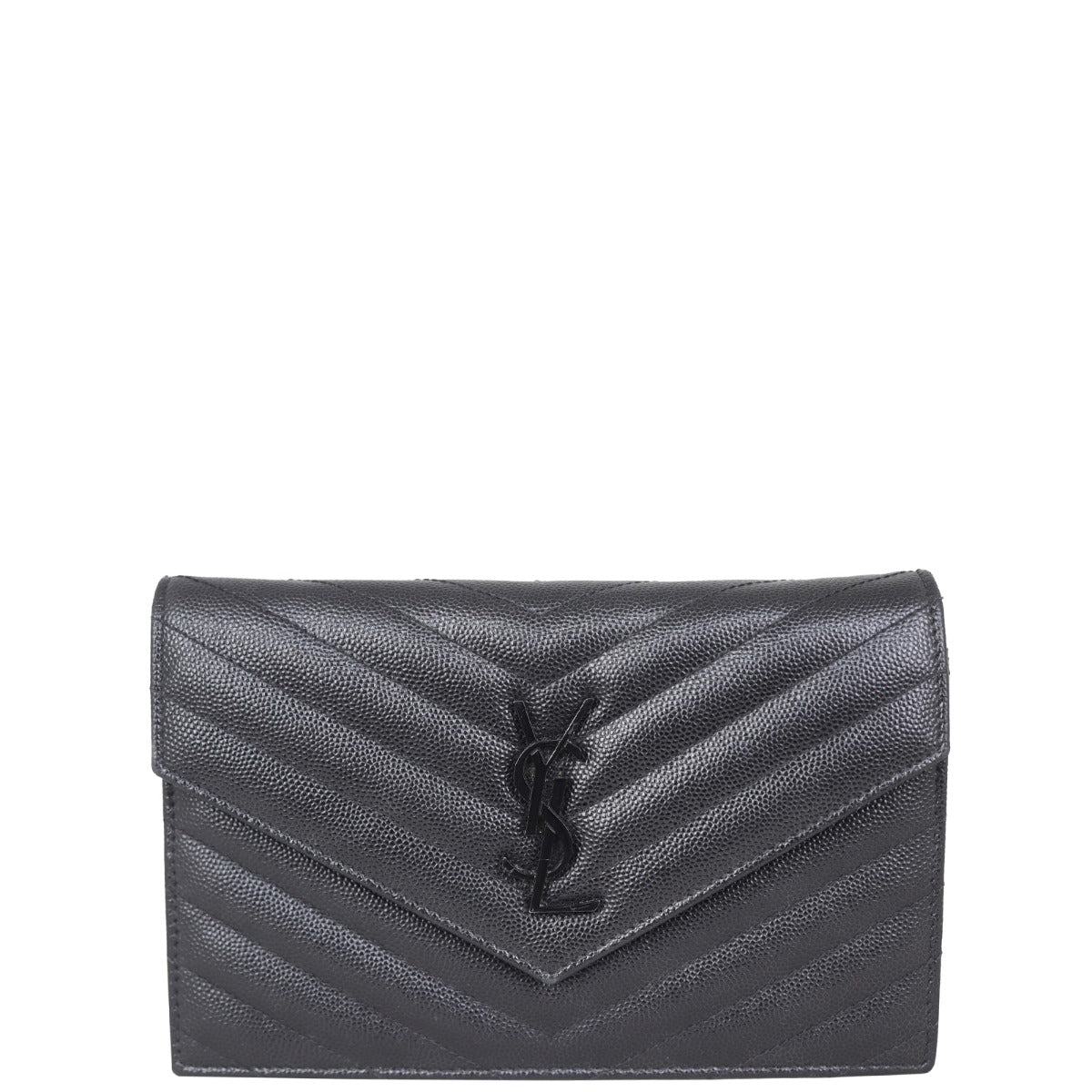 Saint Laurent Monogram Envelope Chain Wallet