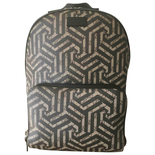 Gucci  cloth backpacks