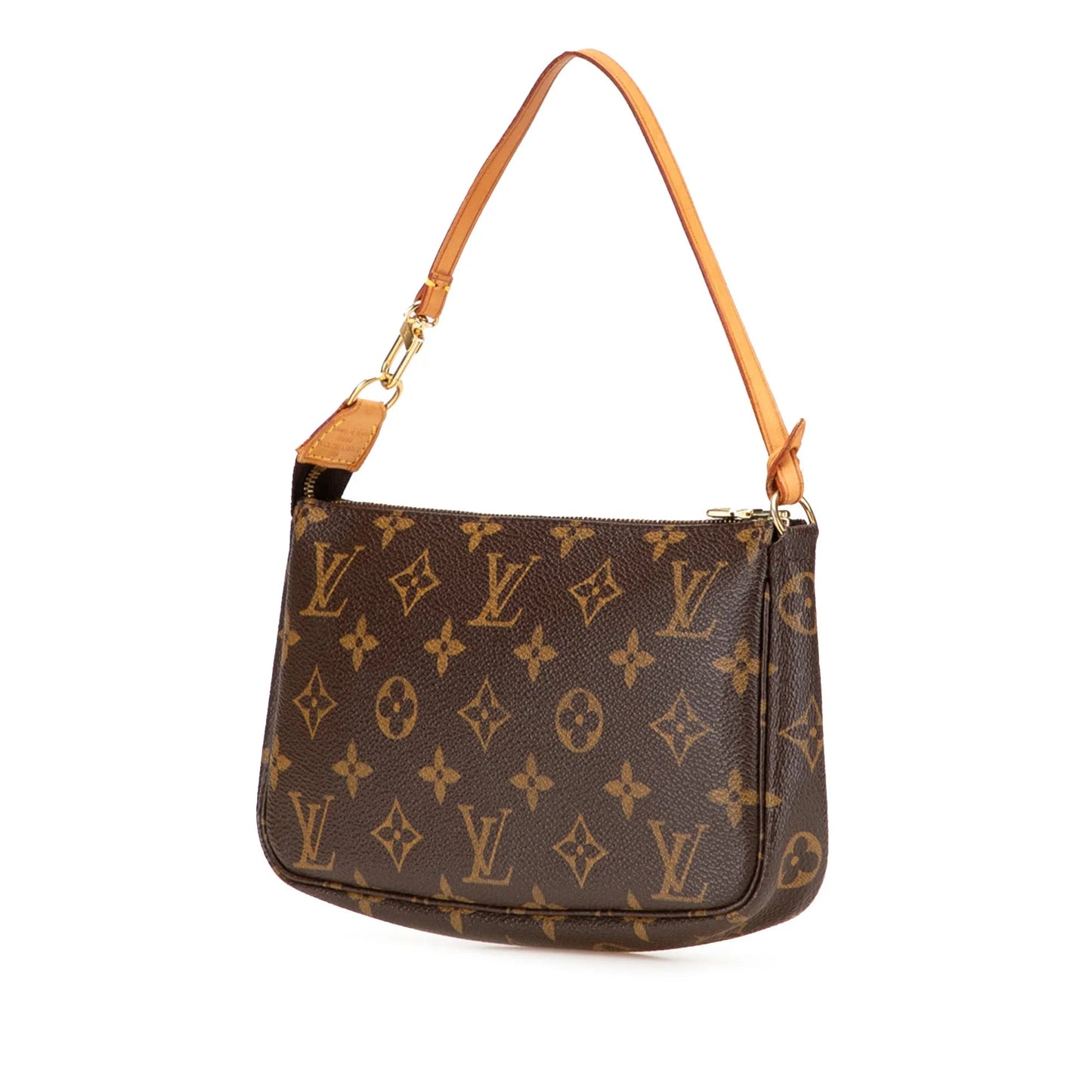 Brown Louis Vuitton Monogram Pochette Accessoires Shoulder Bag