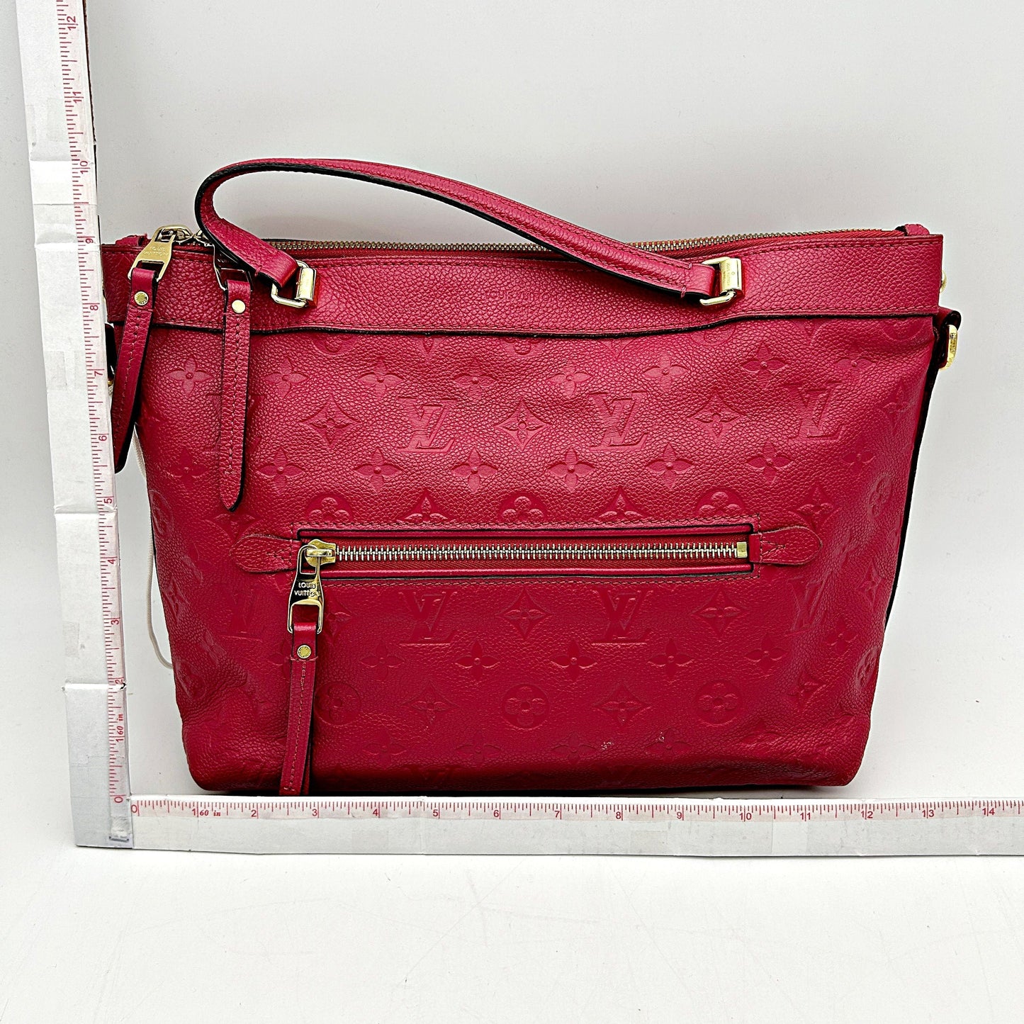 Louis Vuitton LV Monogram Spontini - Red Shoulder Bags, Handbags LA22769