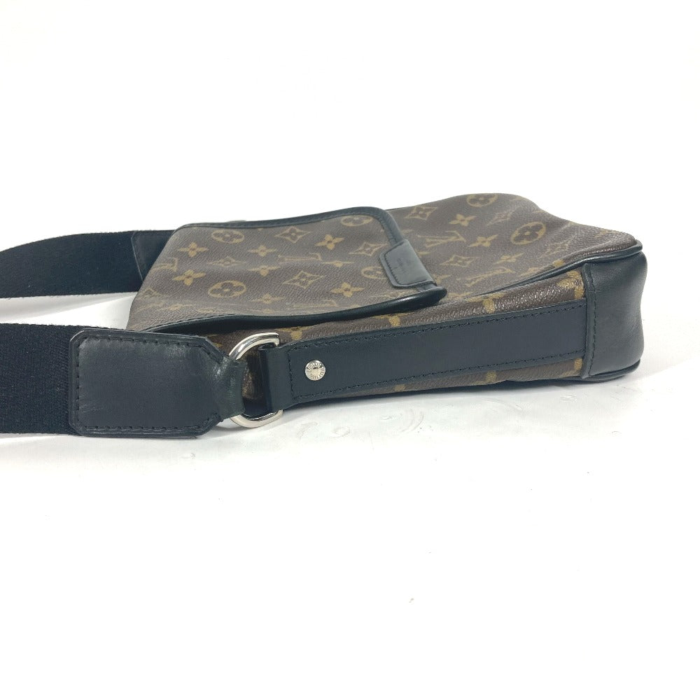 LOUIS VUITTON Shoulder Bag M56717 Monogram macacer canvas Brown Monogram macacer Bus PM unisex(Unisex)