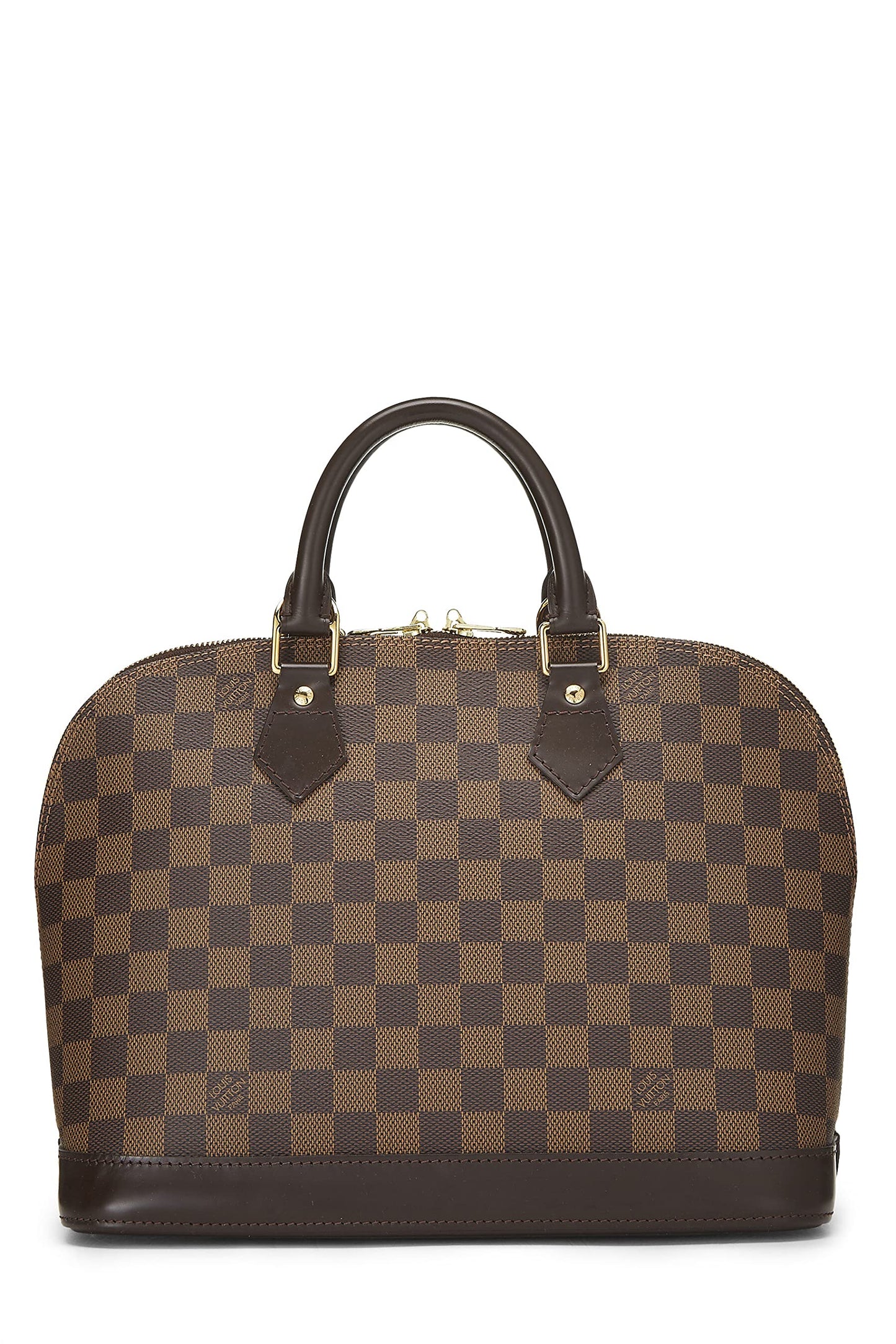Louis Vuitton, Damier Ebene Alma PM, Brown