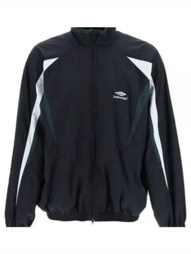 Luxury Balenciaga Trending 2026 3B Sports Icon Track Jacket Black