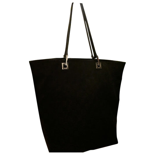 Gucci black cloth handbag