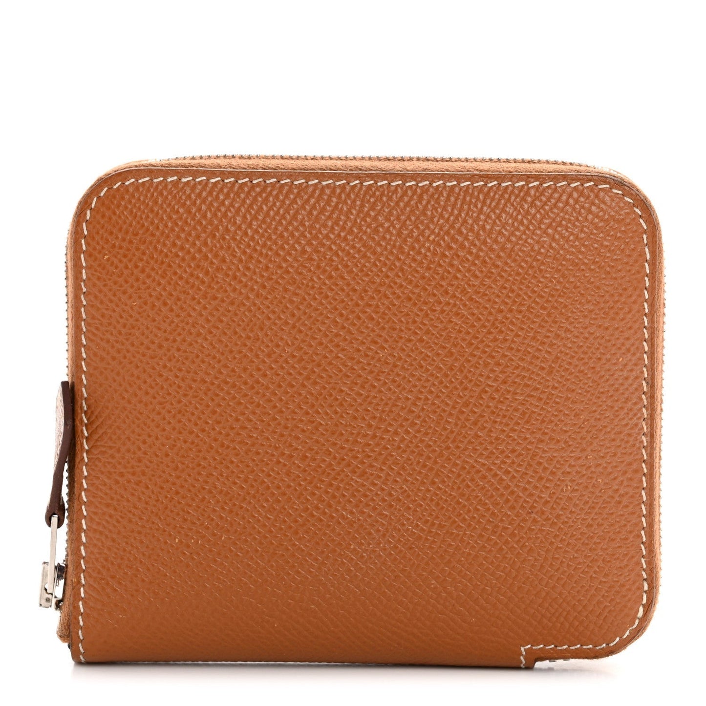 Hermes Epsom Silk'in Compact Wallet Gold