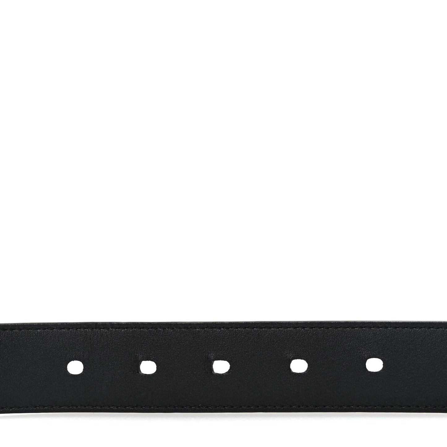 Saint Laurent Suede Calfskin Monogram Square Buckle Belt 90 36 Black