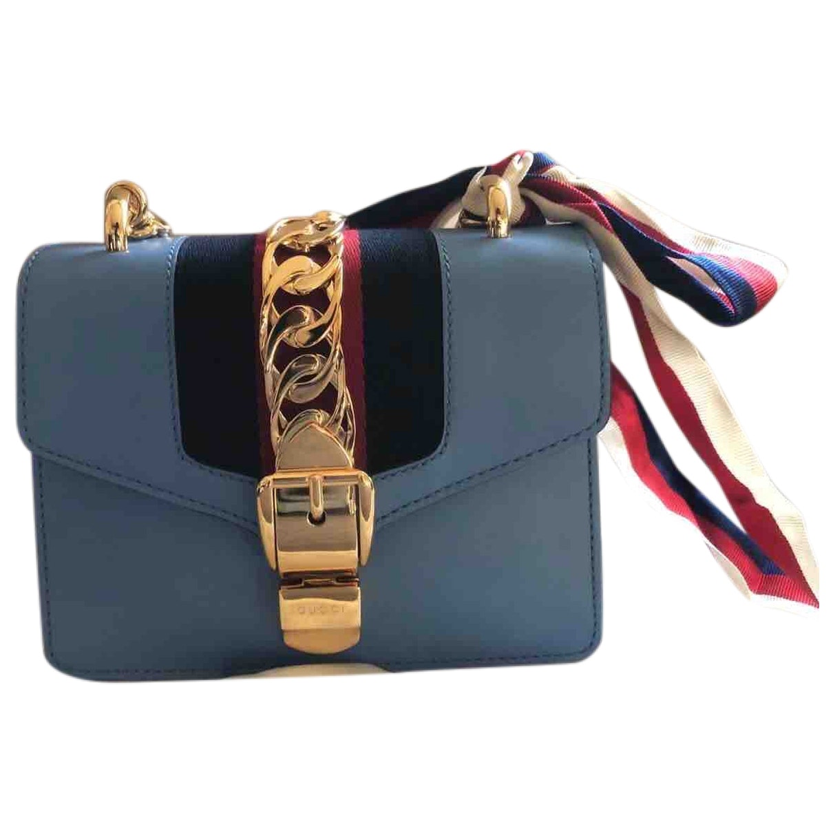 Gucci sylvie  leather handbag