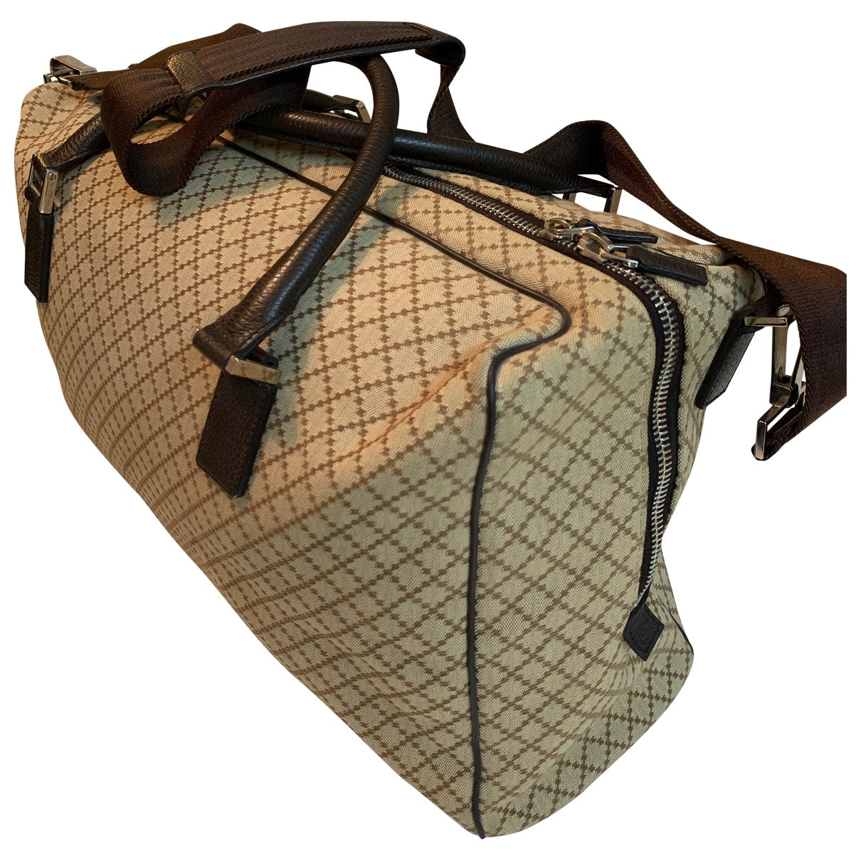 Gucci beige cloth bag