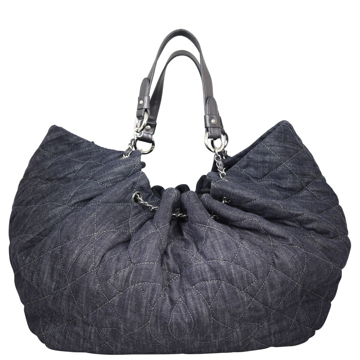 Chanel Coco Spirit XL Denim Cabas Tote
