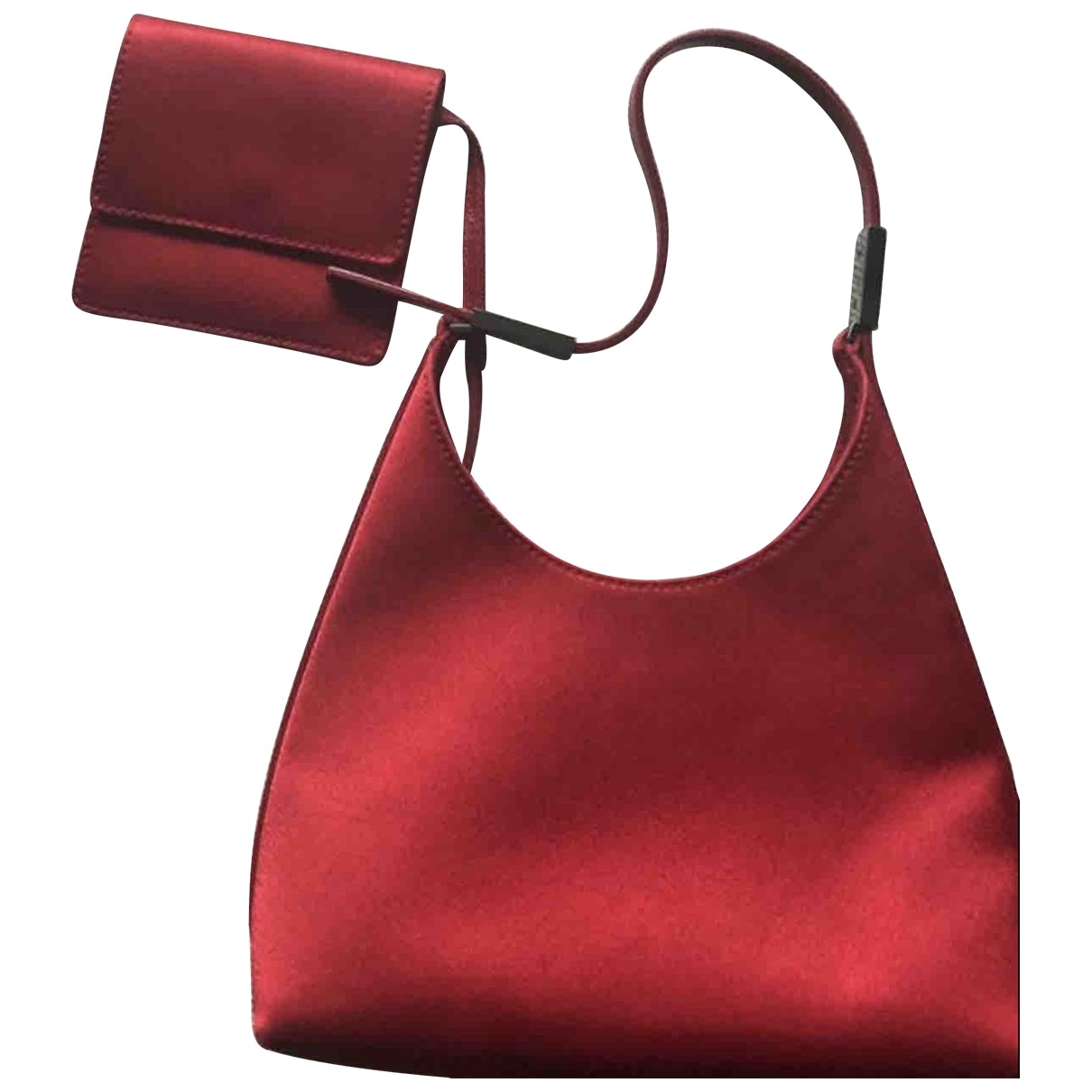 Gucci red cloth handbag