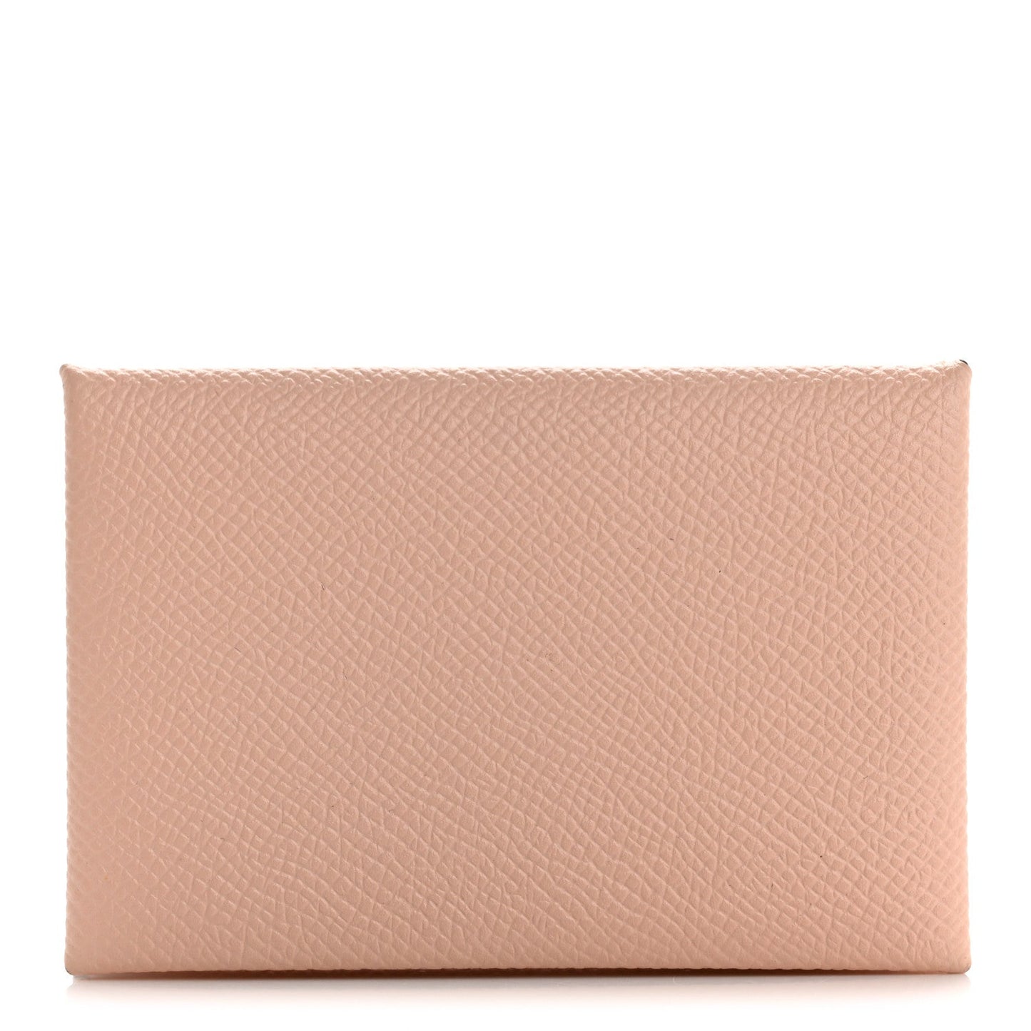 Hermes Epsom Calvi Card Case Rose Eglantine