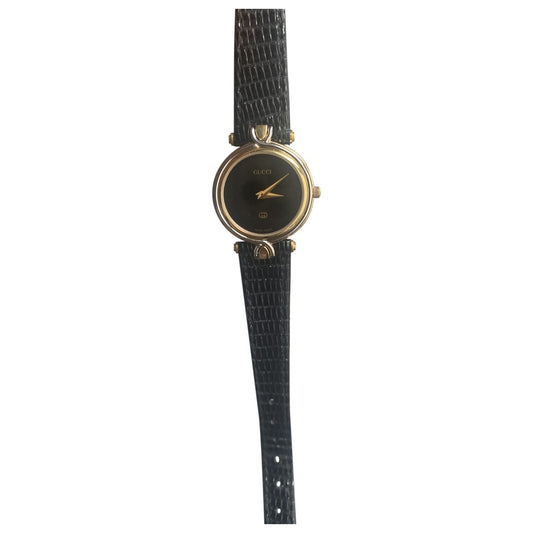 Gucci gold gold plated watch