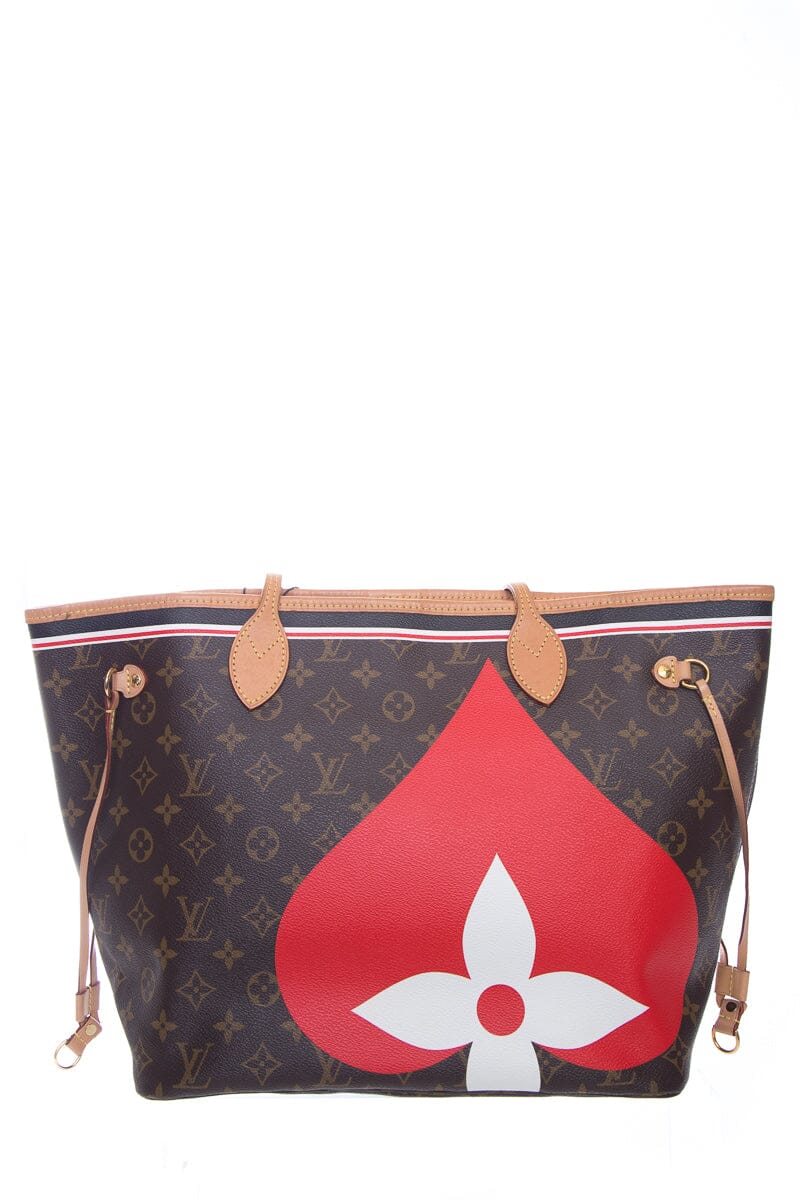 Louis Vuitton Limited Edition Game On Monogram Neverfull Tote