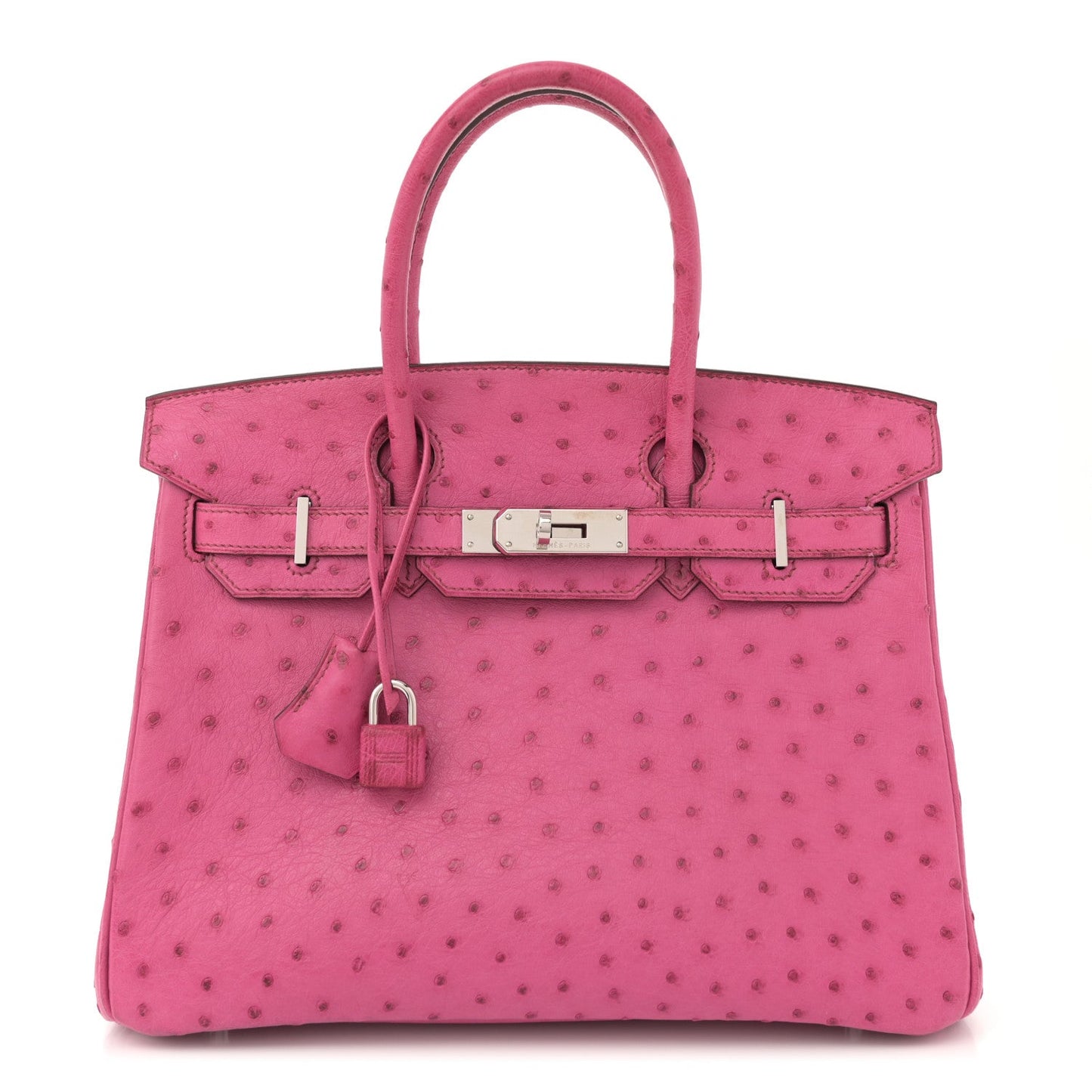 Hermes Ostrich Birkin 30 Fuchsia