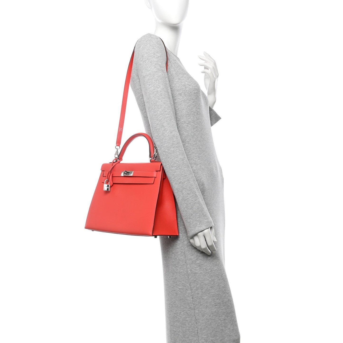 Hermes Epsom Kelly Sellier 32 Rose Jaipur