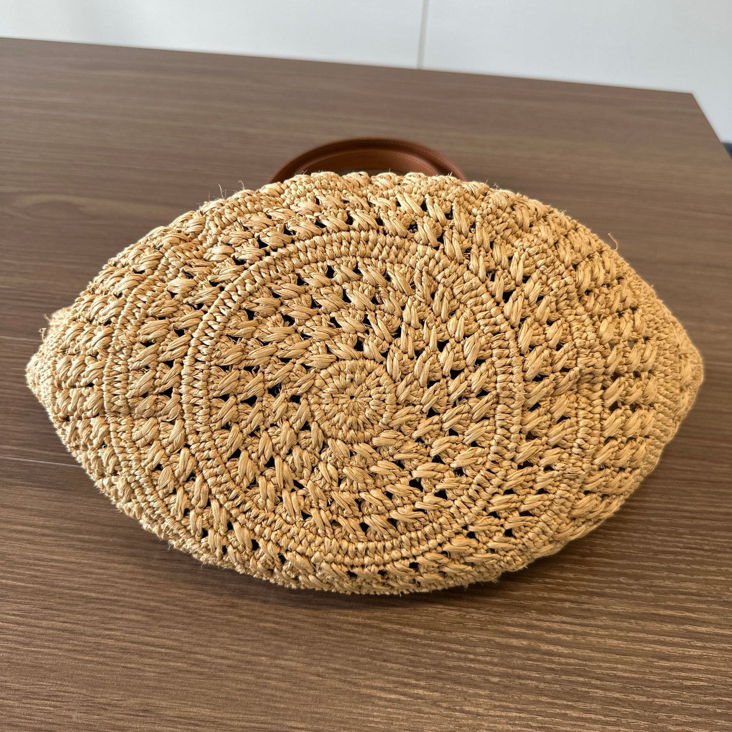 Saint Laurent Raffia Panier Small  Neutrals Totes LB122458