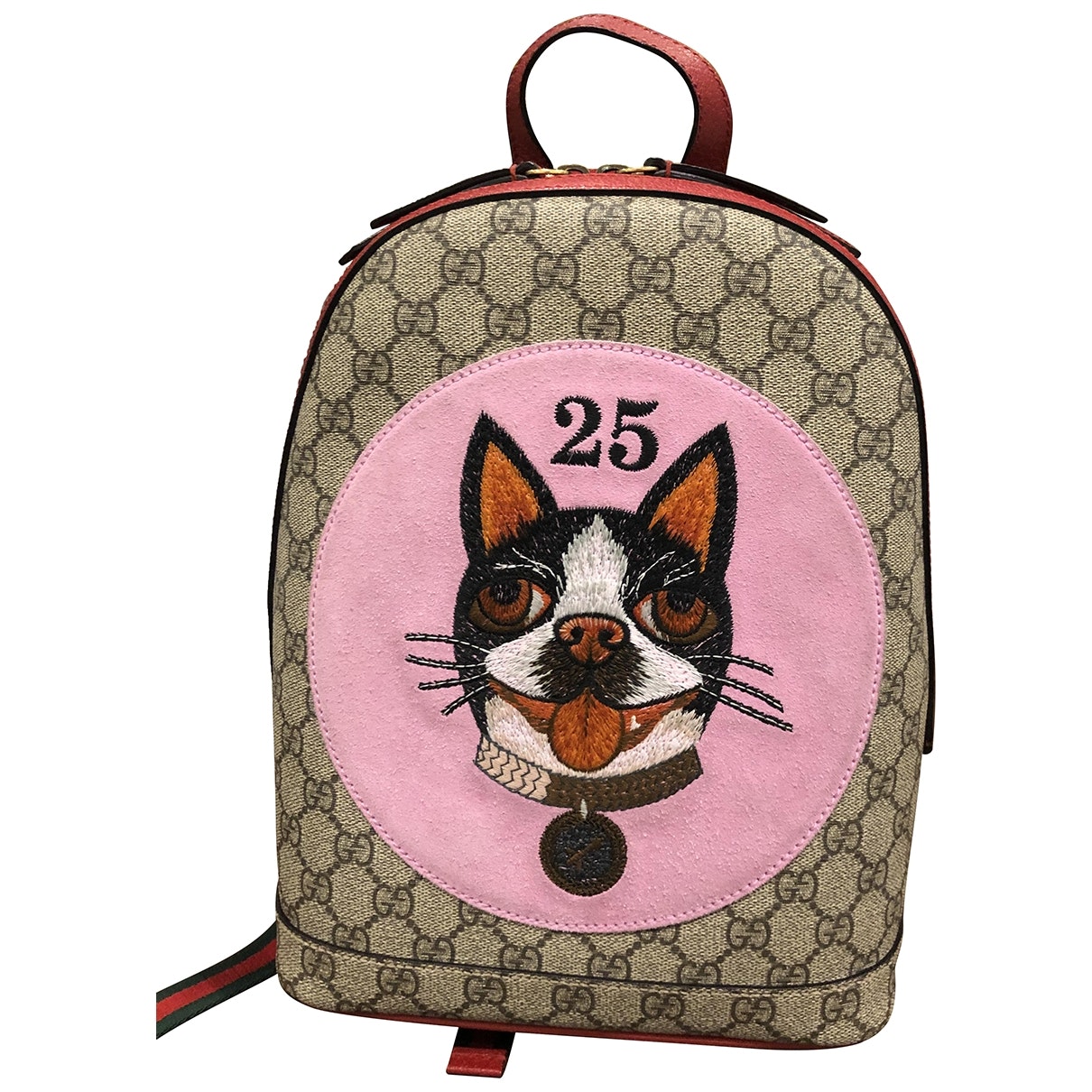 Gucci multicolour cloth backpacks