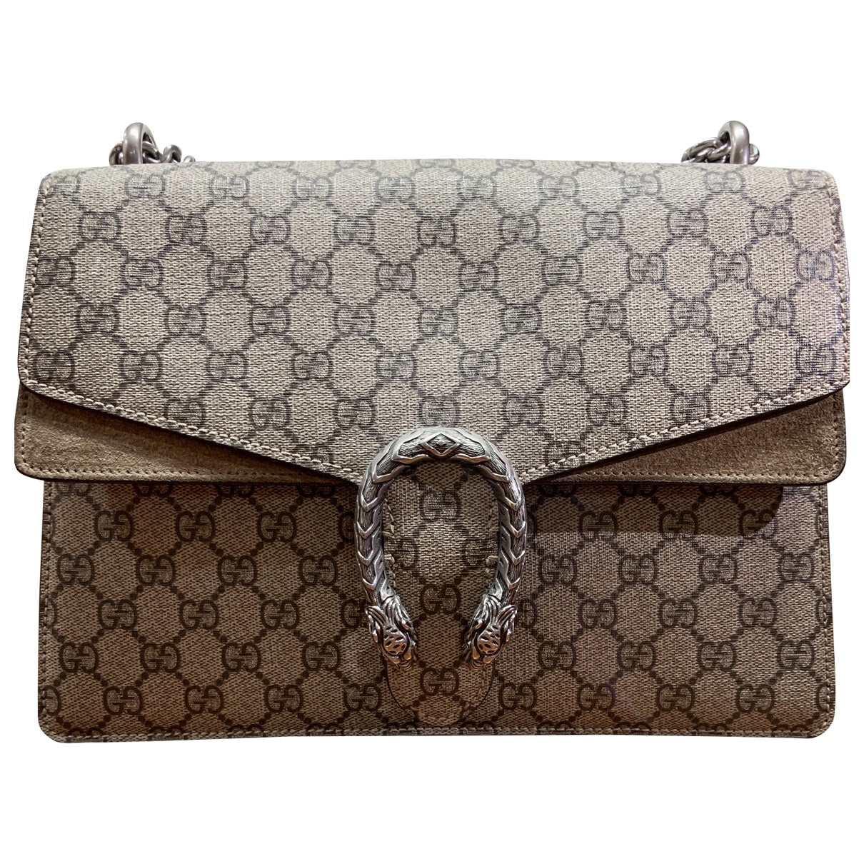 Gucci dionysus beige cloth handbag