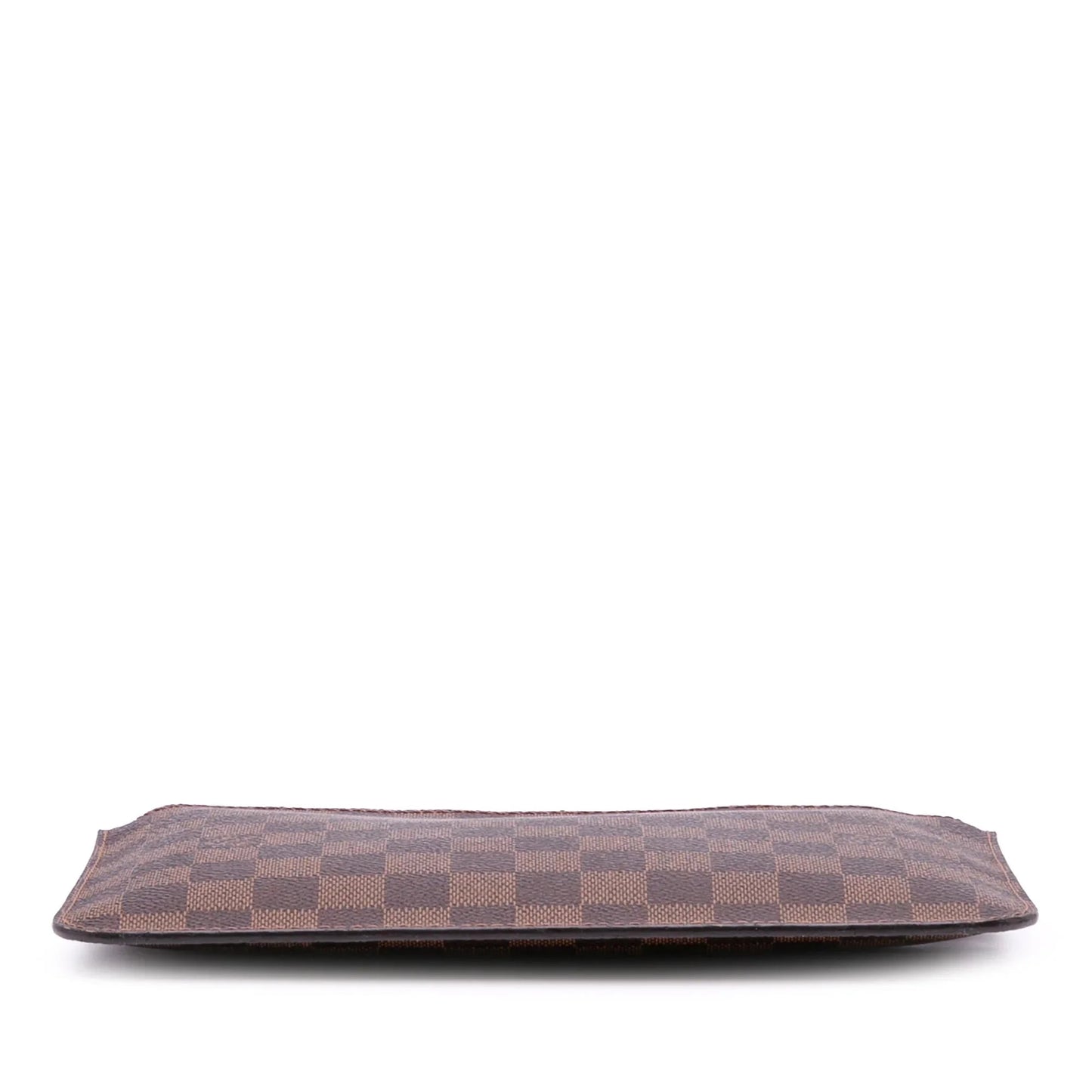 Brown Louis Vuitton Damier Ebene Neverfull MM Pouch