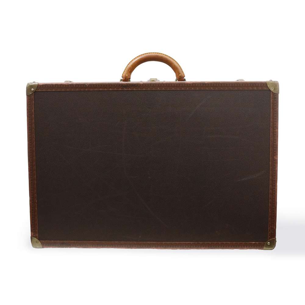 Louis Vuitton Alzer Brown Leather Size 65