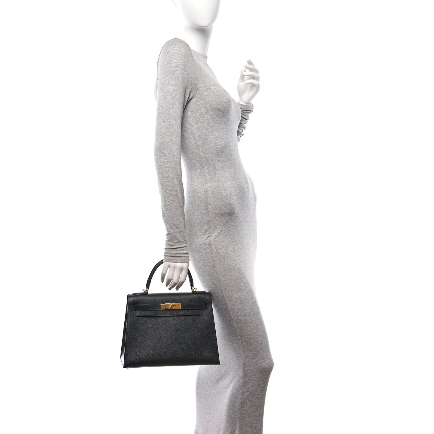 Hermes Epsom Kelly Sellier 28 Black