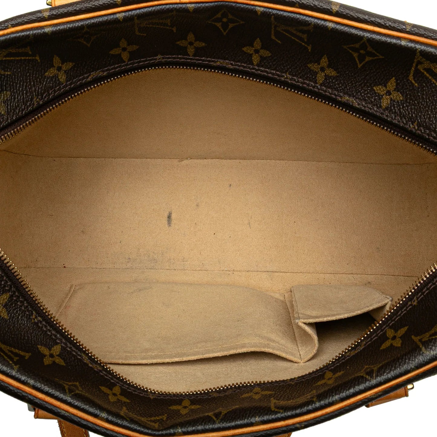 Brown Louis Vuitton Monogram Cite GM Shoulder Bag