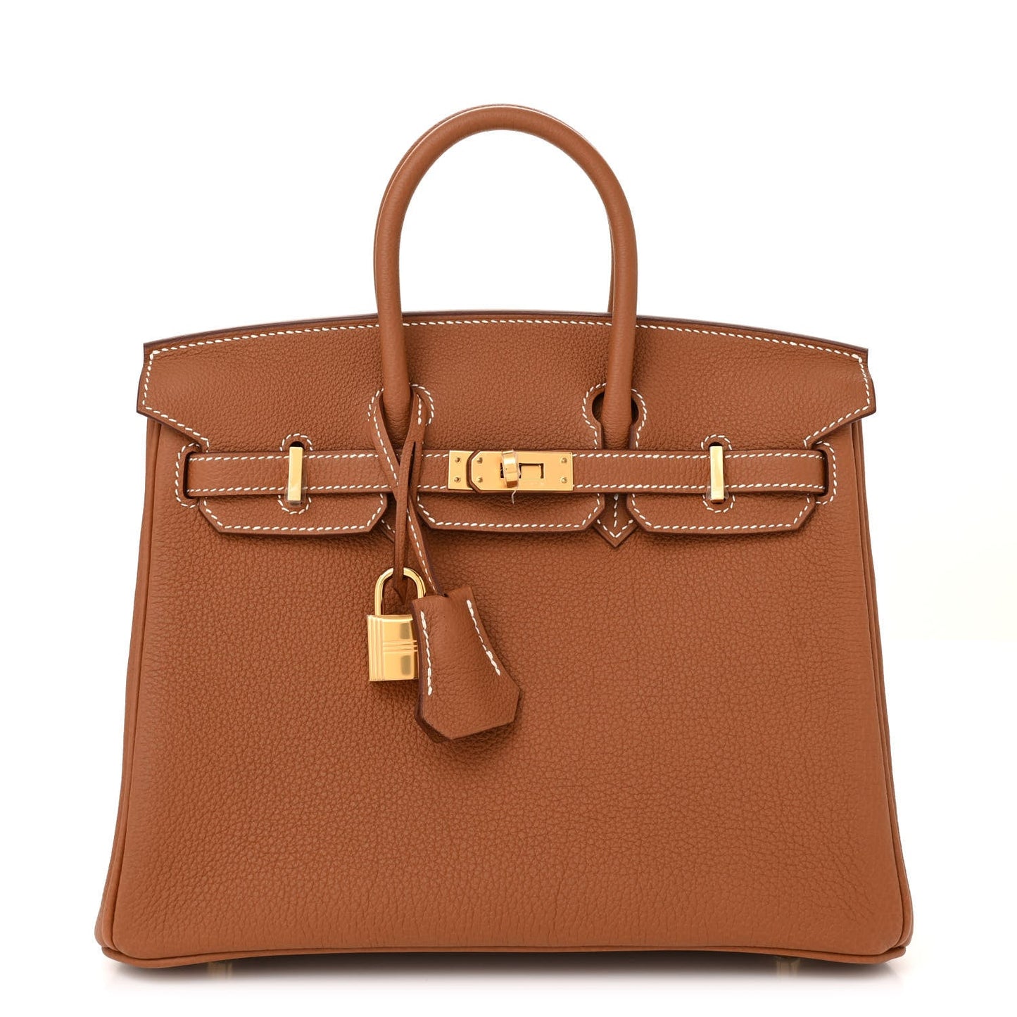 Hermes Togo Birkin 25 Gold
