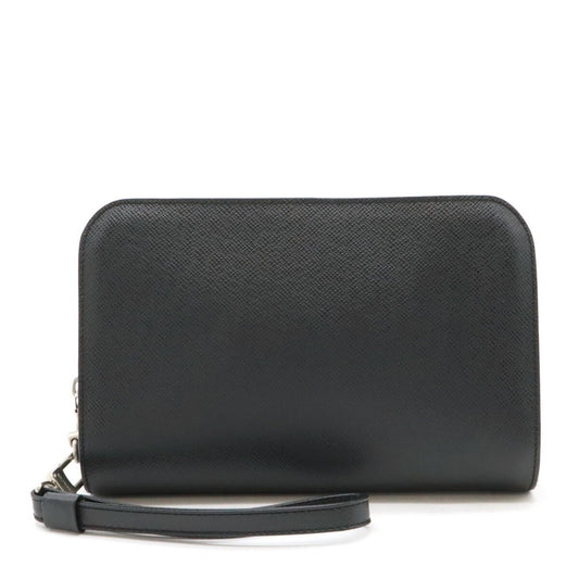 Louis Vuitton Ardoise Taiga Leather Clutch Bag Handbag