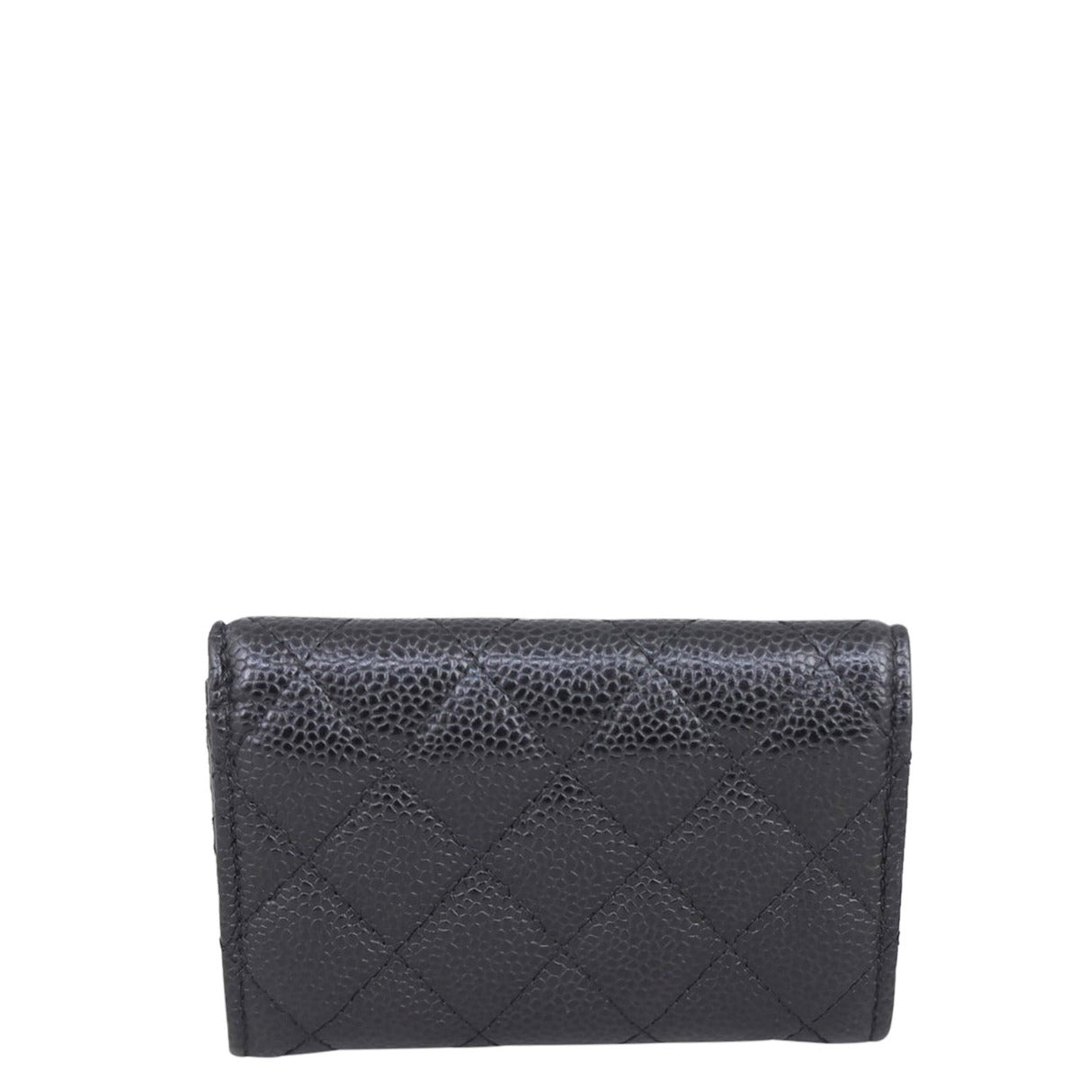 Chanel Classic Flap Card Holder  | Black SHW