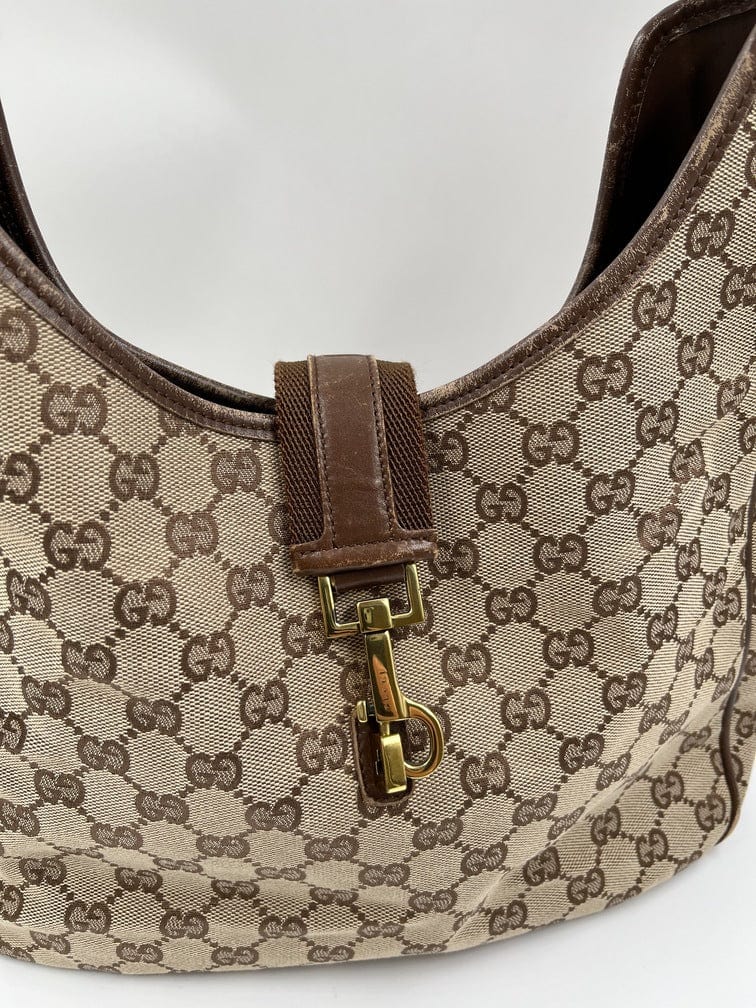 Gucci Leather Canvas Tote Style 28