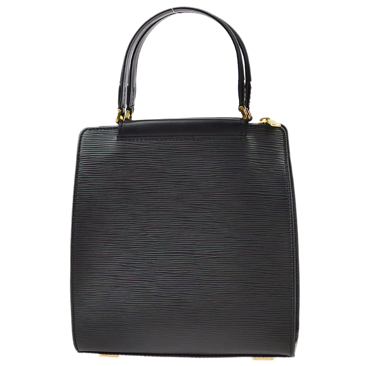 Louis Vuitton Black Epi Figari PM Handbag M52012