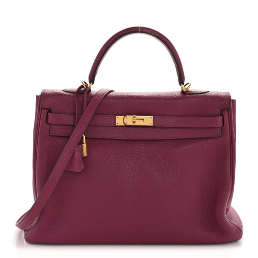 Hermes Taurillon Clemence Kelly Retourne 32 Tosca
