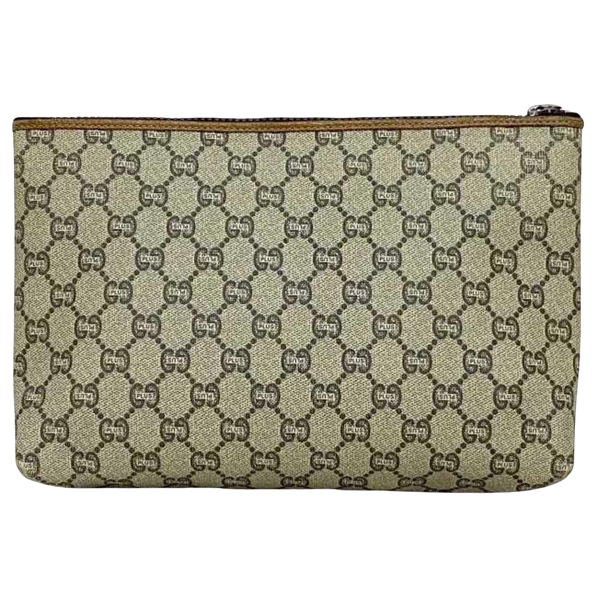 Gucci Canvas Clutch