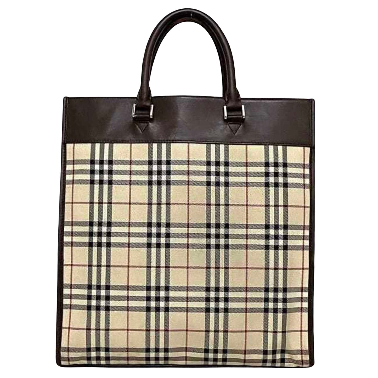 Luxury Burberry Nova Check Tote
