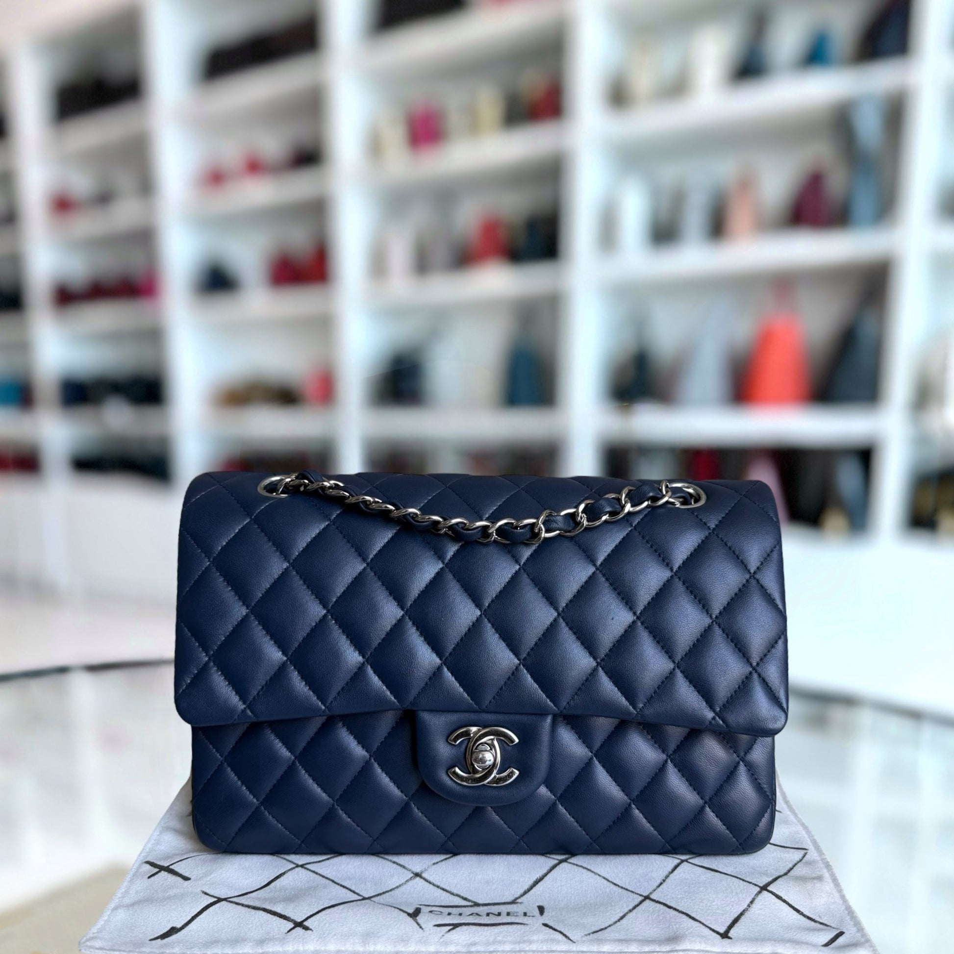 Chanel Classic Flap Medium Shoulder Bag - EworeBags